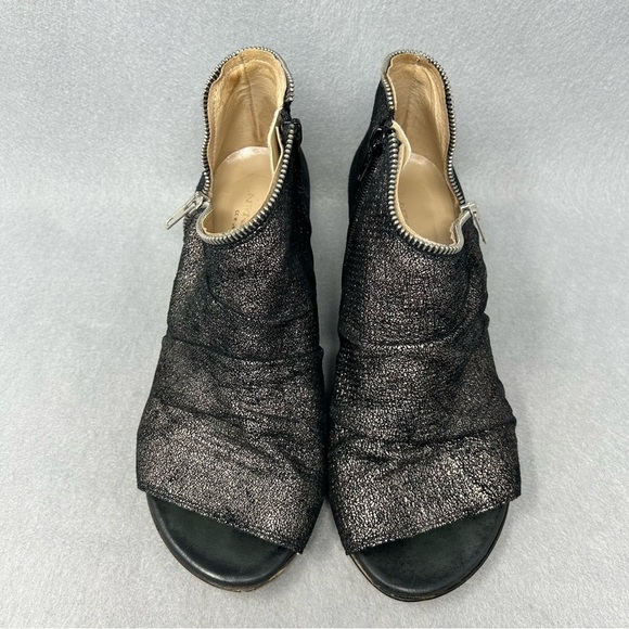 UNITY in DIVERSITY Black Leather Sage Sandal Boots Women’s Size US 7.5/EU 38 - Picture 6 of 13